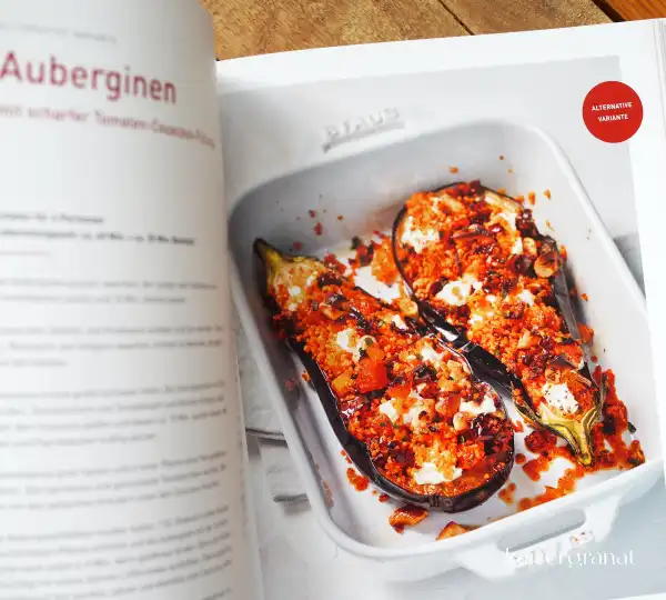GU-Kochbuch-Matthias-Riedl-Johann-Lafer-Medical Cuisine-Rezept-Auberginen