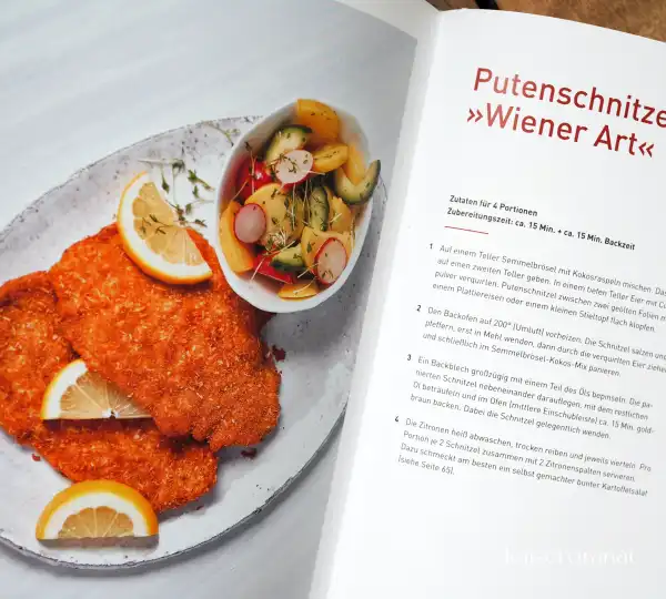 GU-Kochbuch-Matthias-Riedl-Johann-Lafer-Medical Cuisine-Rezept-Putenschnitzel-Wiener-Art