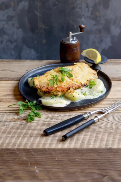 Parmesanschnitzel Rezept Ernährungs-Docs
