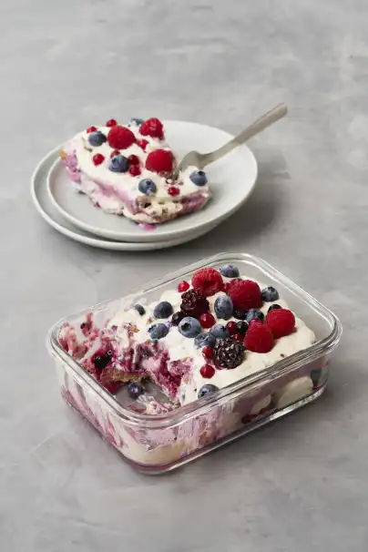 Vollkorn-Beeren-Tiramisu Rezept Niko Rittenau & Sebastian Copien