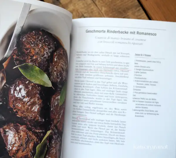 Das Kochbuch La Cucina Romana von Renato Trabalza 1 Das Kochbuch La Cucina Romana von Renato Trabalza 1