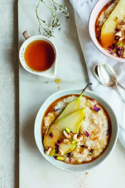 Das Rezept Porridge aus dem Kochbuch Wintergruen und Sternanis von Theresa Baumgärtner