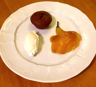 Schokokuchen mit flüssigem Kern